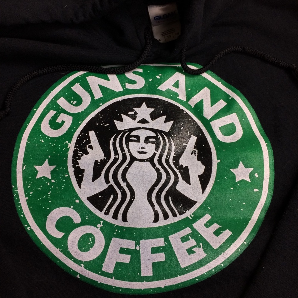 Guns and Coffee Hoodie